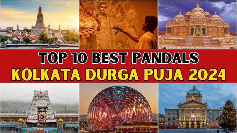 Top 10 Kolkata Durga Puja Pandal 2024 with Themes